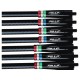 Gillo GS13 Super Slim High Modulus Carbon Stabilisers Red/Blue/Silver Rings: Side Rod : AR81