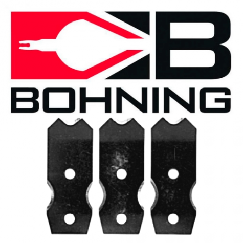 Bohning Pro Vane Stripper Spare Blades (pack of 3) : BJ51ToolsBJ51