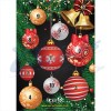 Egertec Christmas Novelty Faces : Pack of 10 assorted : GT33New ProductsGT33