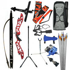 Kinetic Evolium Riser with SB22 Soul Everly Std Limbs : Club Level : RECURVE BOW SET : KB70set