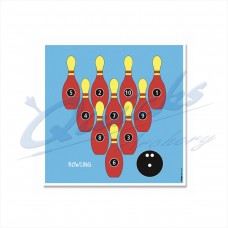 KT47 Bowling Ball Novelty Target Face