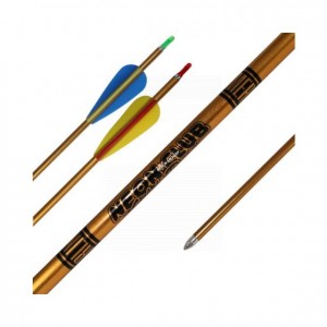 Merlin Neon Club 1618 Beginners Alloy Arrows (set of 12)  Full Length 32" : MS20