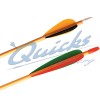 Longshot Deluxe Wooden Arrows 5/16 : 10-14 days to make (set of 12) : QS55Wooden ArrowsQS55 5 16 X12