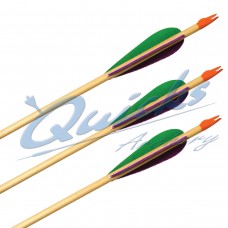 Longshot Standard Wooden Arrows (set of 12) : QS60