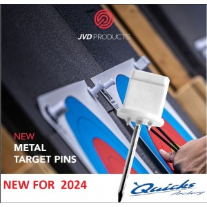 JVD Metal Target Pins, 70mm metal stainless steel pin (pack of 10) : VT58