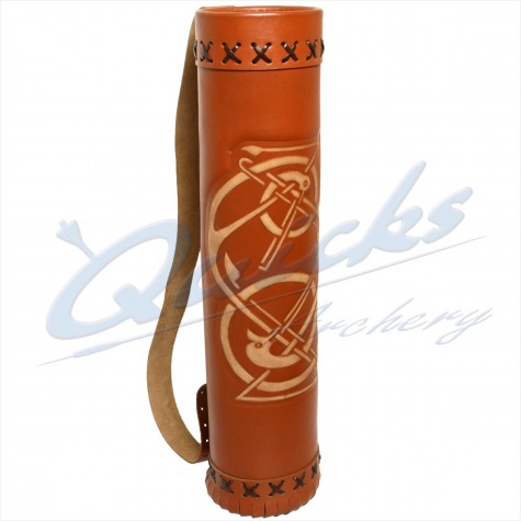 Longshot Traditional Large Leather Back Quiver : XQ12Christmas IdeasXQ12