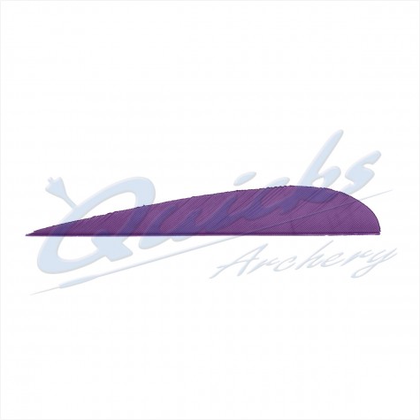 Trueflight Parabolic 4 Inch Feathers (per doz) : ZF56FeathersZF56 4.0