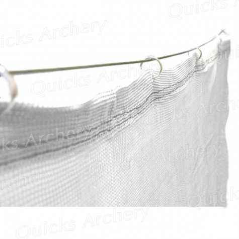 White Backstop Netting 9ft (W) x 10ft (H) (2.8 x 3m) : ZT41Archery Back Stop NettingZT41D